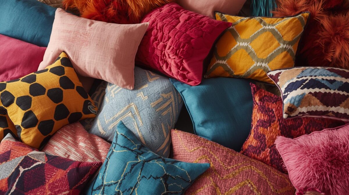 Mix de texturas, cores e estampas maximalistas