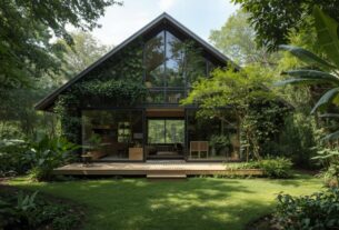 casa biofilia jardim