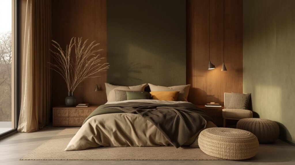 Tons terrosos e verde oliva: cores que transformam