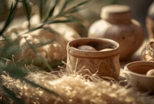 Close de artesanato brasileiro com textura natural e acabamento manual, representando a economia criativa e o design autoral