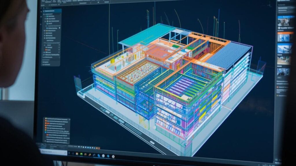 BIM modelagem informação construção civil projeto 3D