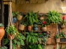 Artesanato no Paisagismo Como Cerâmica, Fibras e Madeira Transformam Jardins Verticais