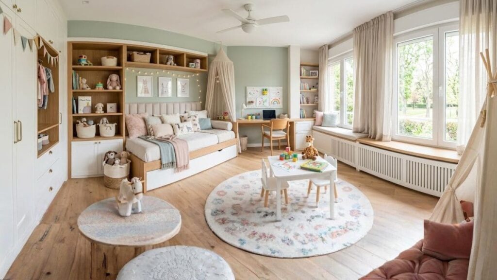 cores para quarto infantil cores suaves decoração moderna