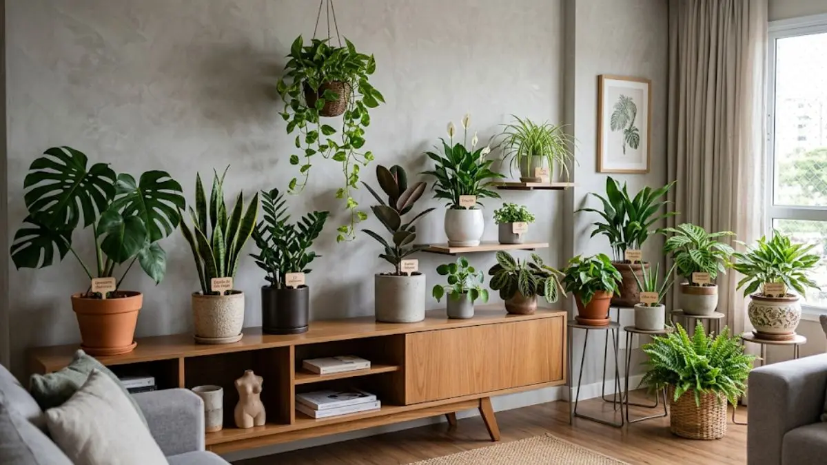 capa 5 Plantas de Interior Fáceis de Cuidar para Apartamento