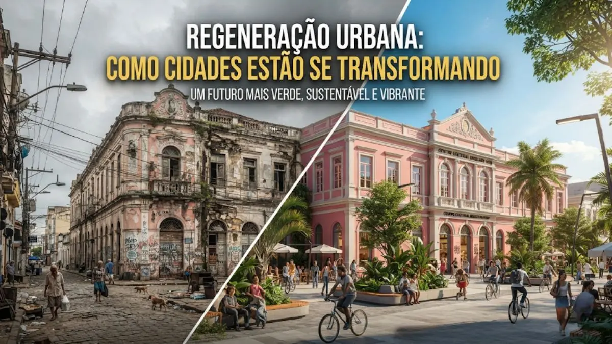 Regeneração urbana: como cidades se transformam 1 Regeneração urbana: como cidades estão se transformando capa