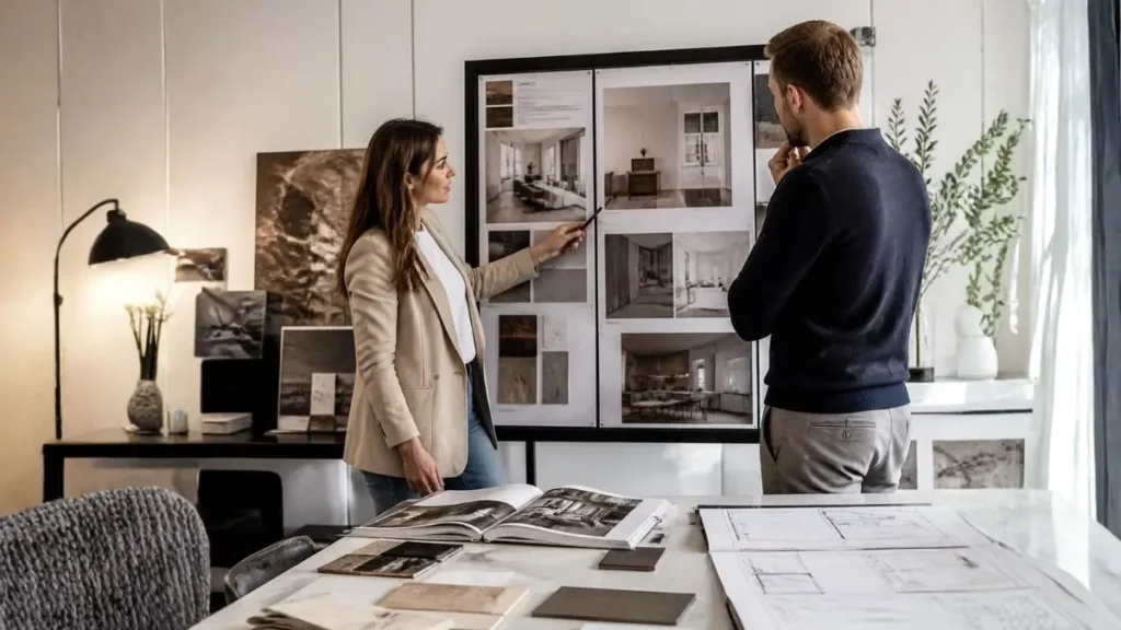 designer de interiores projeto sala custo honorários
